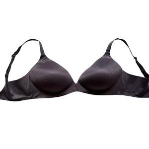 Victoria’s Secret Semi‎ Lined Bra Graphite Purple Size 36DD